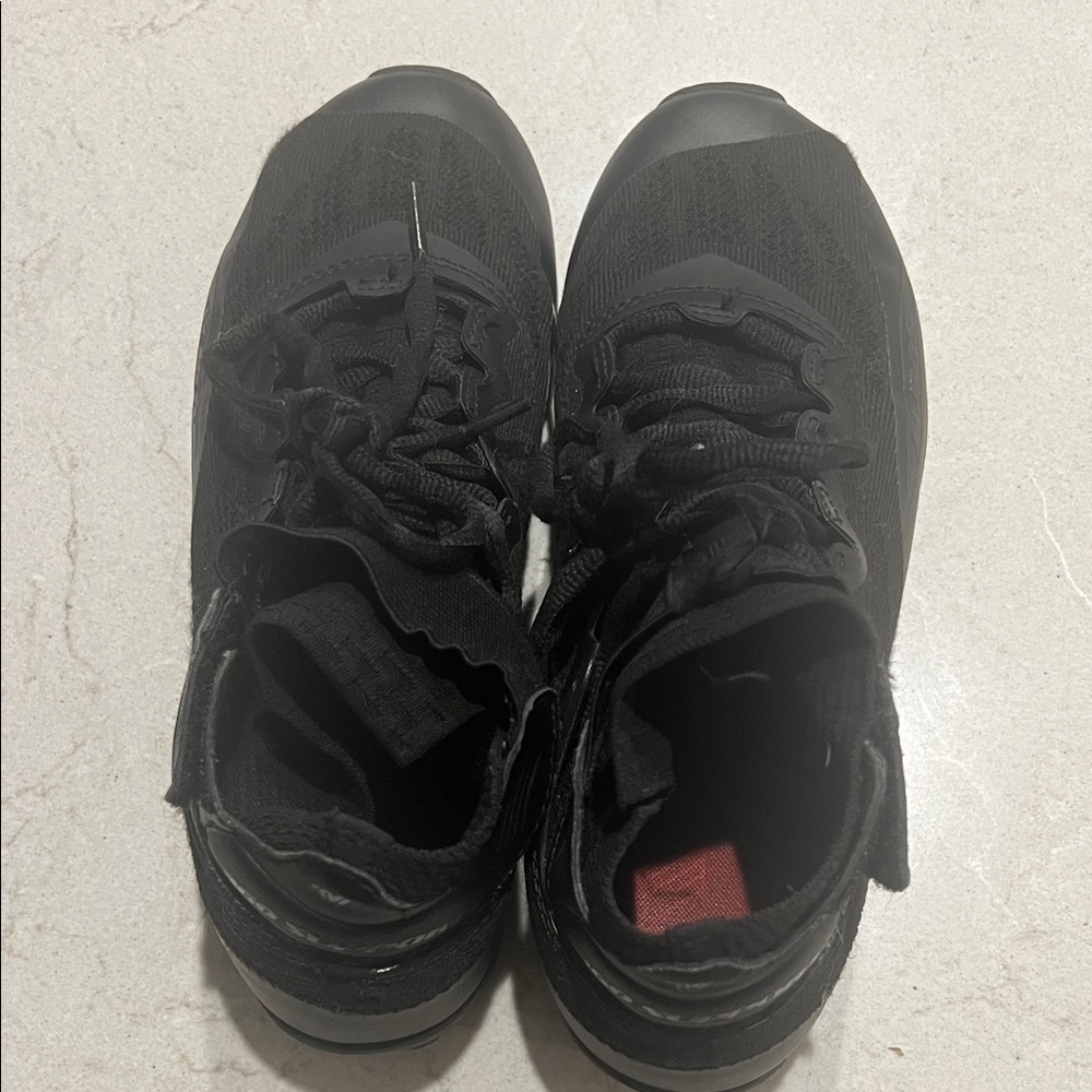 Varsity Black Athletic Shoes